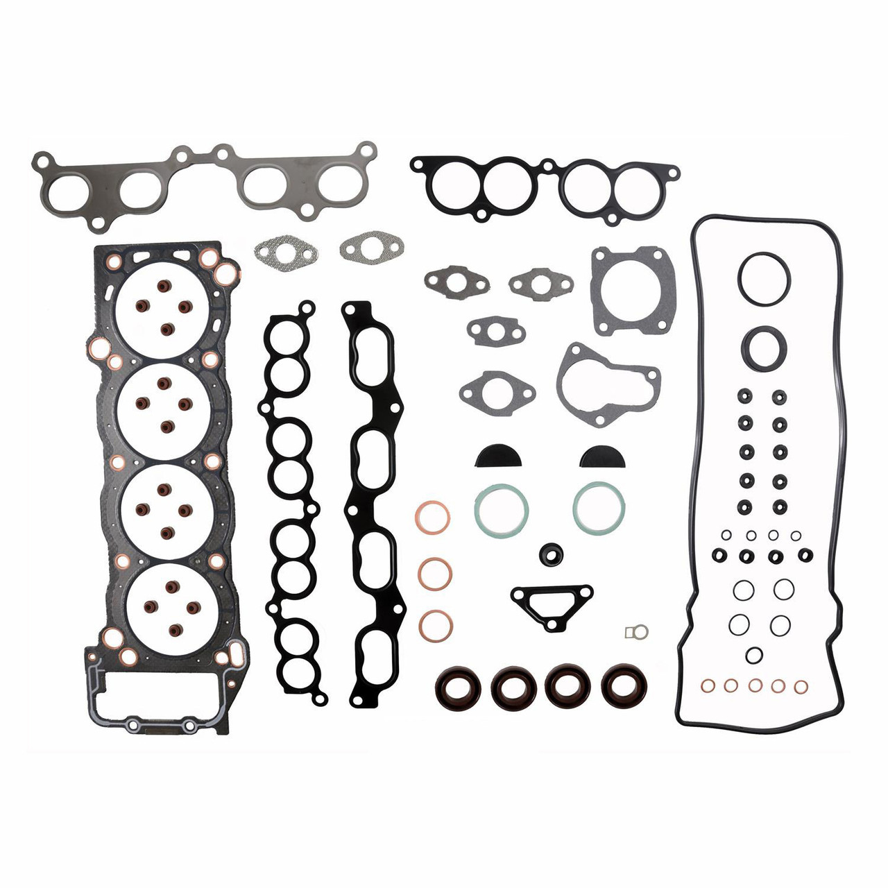 Full Gasket Set - Nissan 2.4L SOHC 12V KA24E Hs & Cs Kit - Enginetech NI2.4K-2