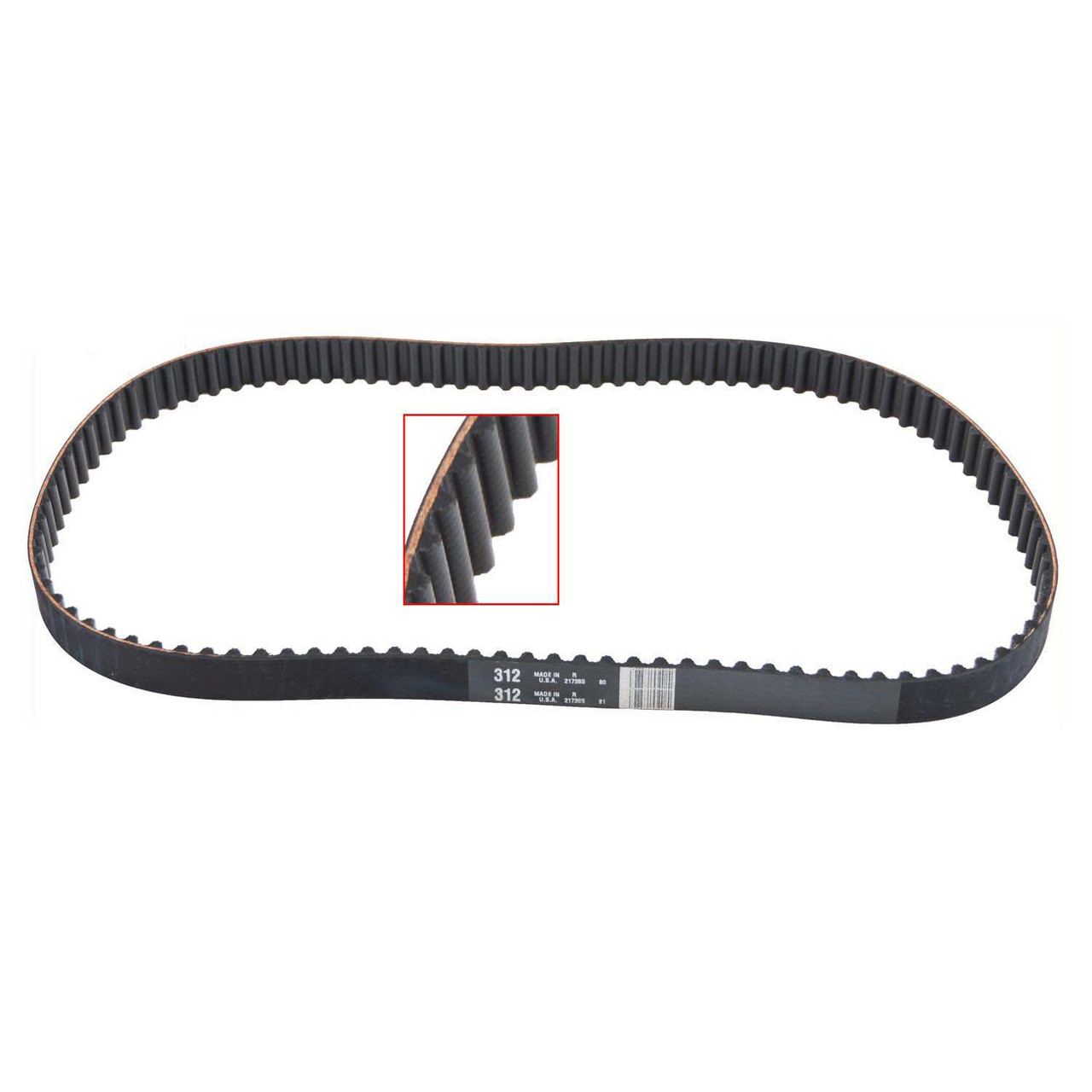 Timing Belt - Tim Belt Hon 1.7L 1668 SOHC 16V D17A1 D17A2 D17A6 - Enginetech TB312