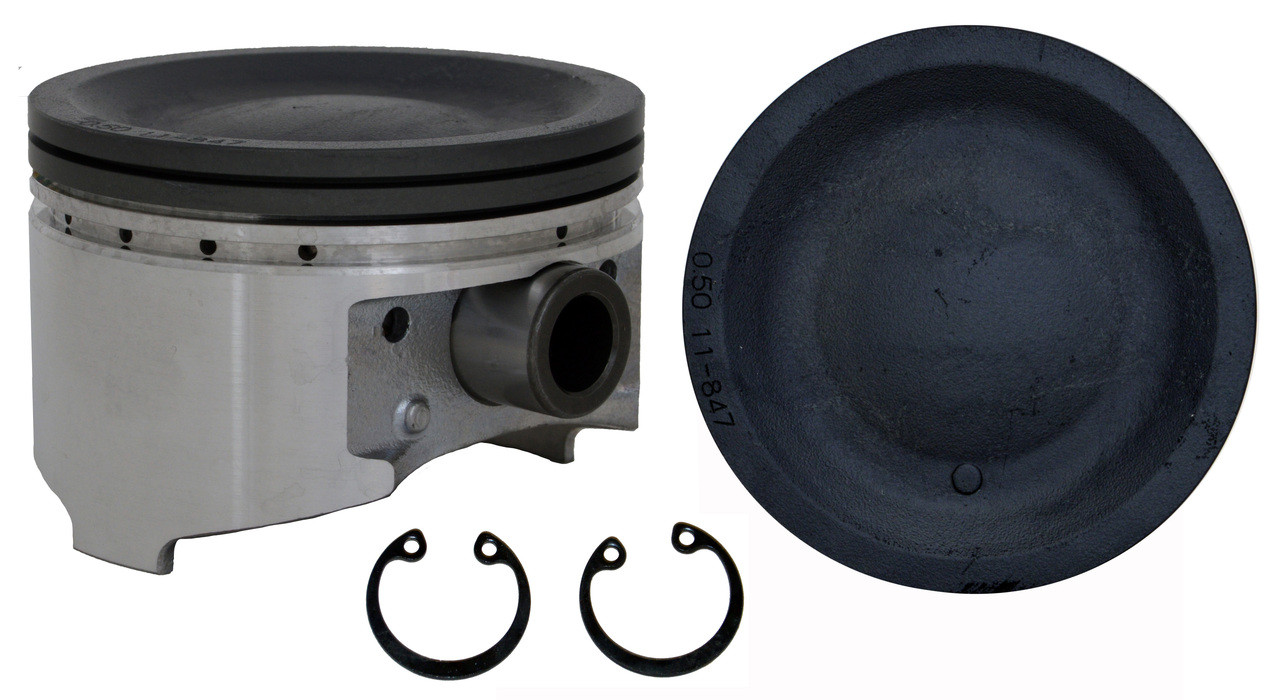 Piston Set - Mitsubishi 3.5L DOHC 24V 6G74 Hyper - Enginetech P4847(6)