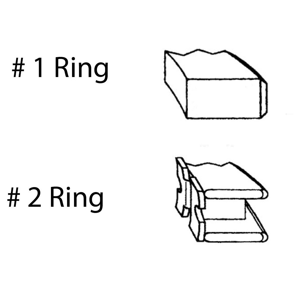 Piston Ring Set (Premium) - Nissan 1.6L 1597 GA16DE - Enginetech S76214