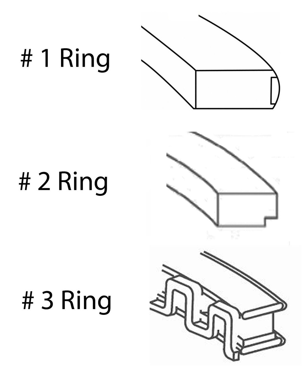 Piston Ring Set - Subaru 3.6L 3630 DOHC EZ36D - Enginetech S92006