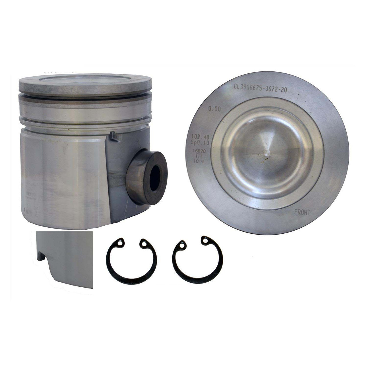Piston Set - 2004 Dodge Ram 2500 - 5.9L / 359 OHV L6 24V "6,7,C" Cummins 4.0157" Bore - P5057(6) -PN2