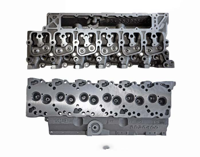 Cylinder Head - Bare - 1997 Dodge Ram 3500 - 5.9L / 359 OHV L6 12V "8,C,D" Cummins 4.0157" Bore EHC359-A -PN27