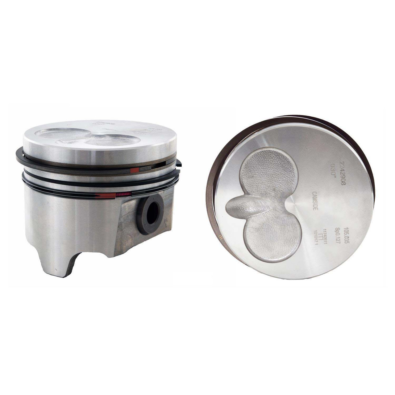 Piston And Ring Kit - 1989 Ford F-350 - 7.3L / 445 OHV V8 16V Nat. Asp. IDI Diesel 4.110" Bore - K1577(8) -PN5