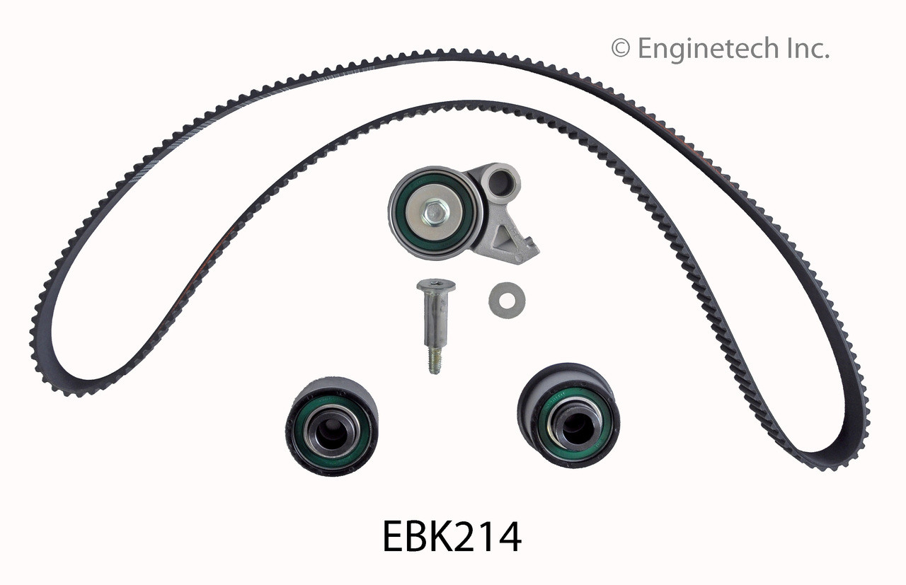 2000 Mazda 626 2.5L Engine Timing Belt Kit EBK214 -18