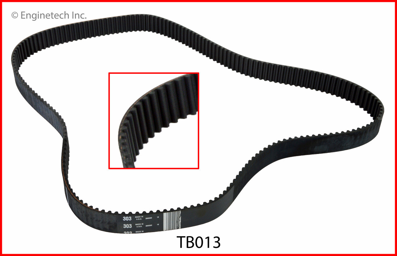 2001 Isuzu Rodeo 3.2L Engine Timing Belt TB013 -18