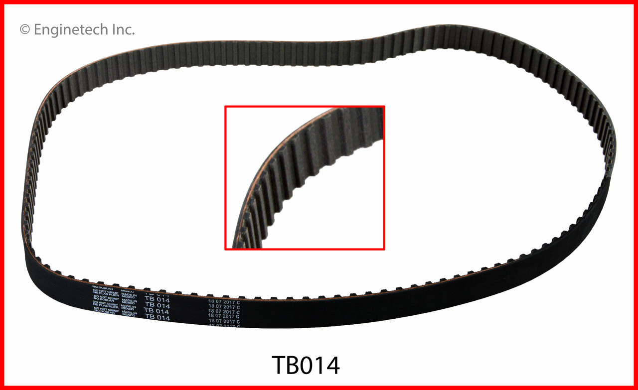 1985 Ford Mustang 2.3L Engine Timing Belt TB014 -79
