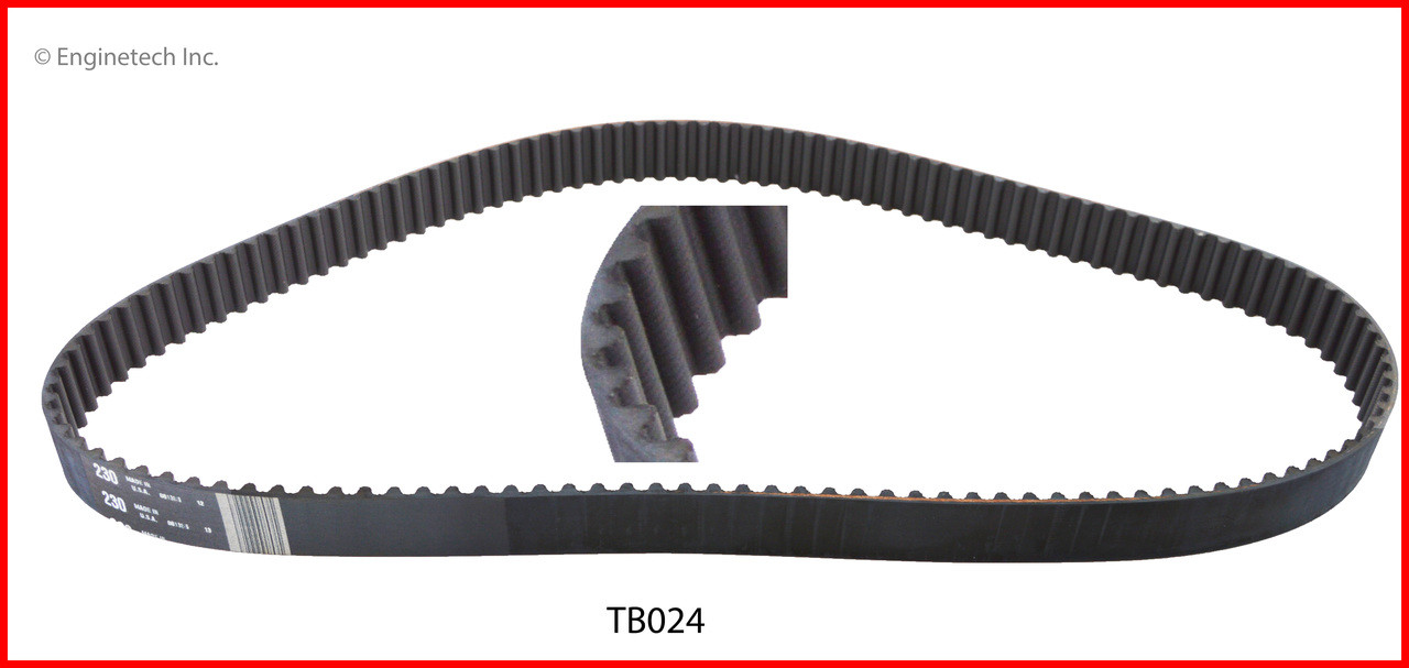 1997 Mitsubishi Montero Sport 2.4L Engine Timing Belt TB024 -11