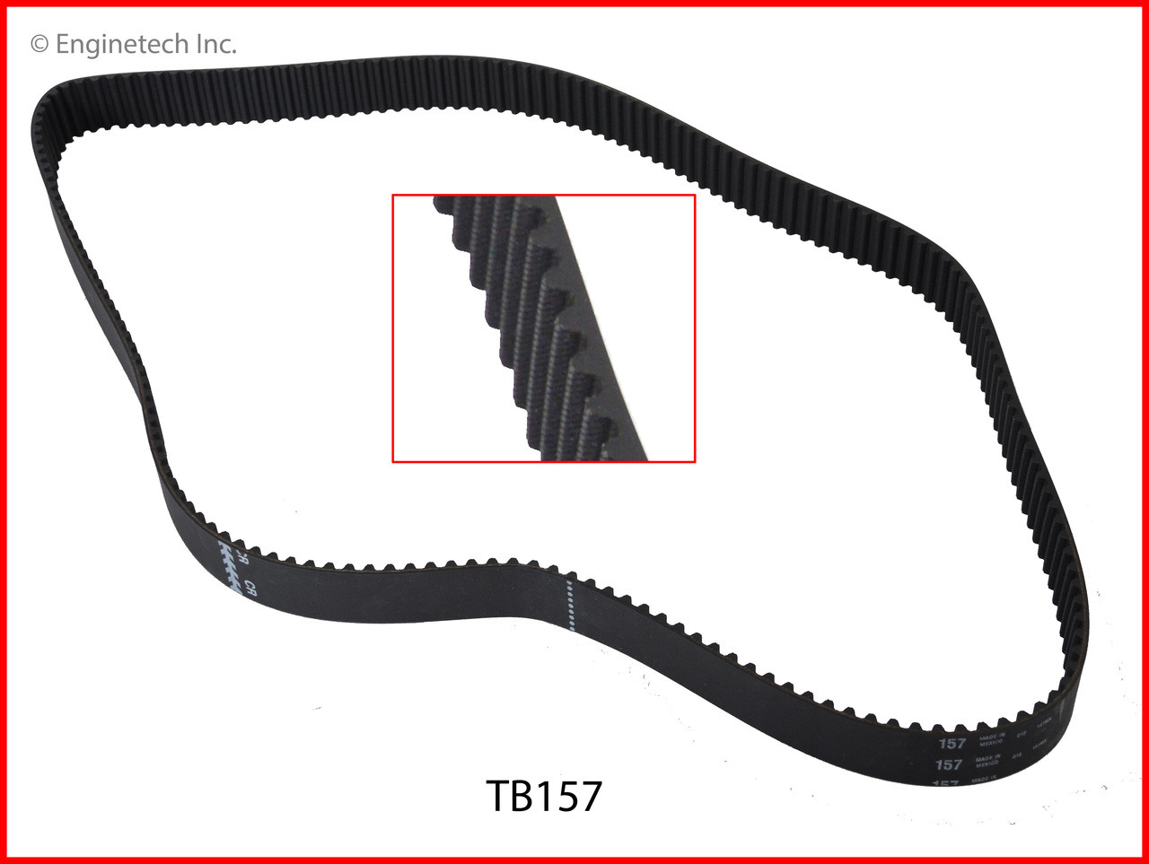 1991 Toyota Camry 2.5L Engine Timing Belt TB157 -6