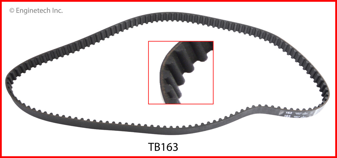 1991 Pontiac Sunbird 2.0L Engine Timing Belt TB163 -8