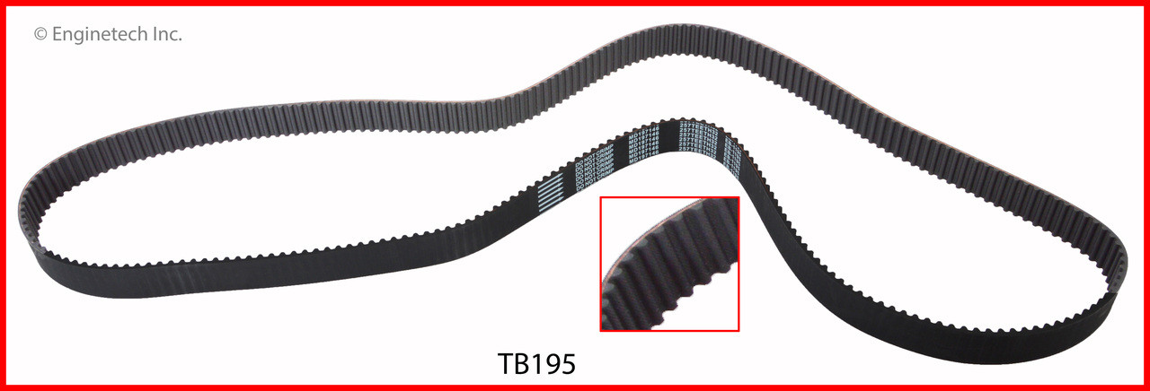 1995 Mitsubishi Diamante 3.0L Engine Timing Belt TB195 -24