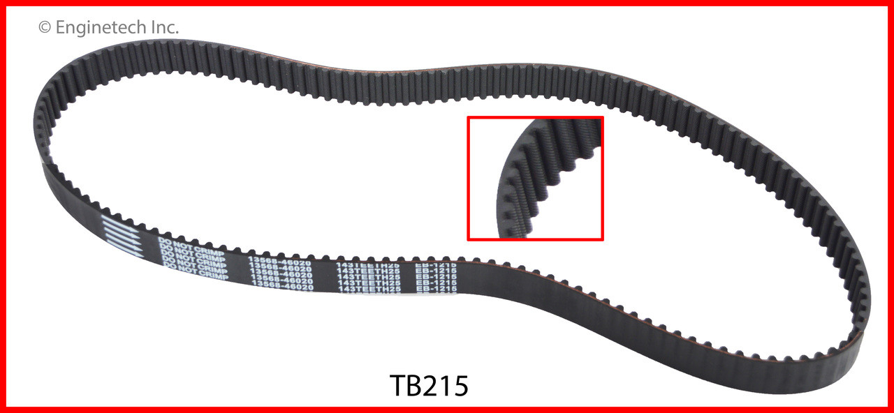 1992 Lexus SC300 3.0L Engine Timing Belt TB215 -1
