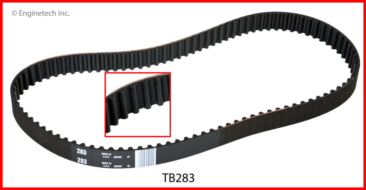 2001 Ford Escort 2.0L Engine Timing Belt TB283 -8