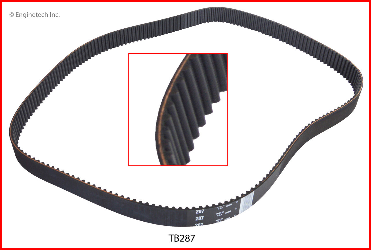 2010 Mitsubishi Eclipse 3.8L Engine Timing Belt TB287 -38