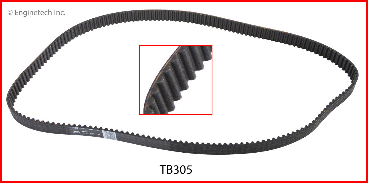 2000 Isuzu Amigo 2.2L Engine Timing Belt TB305 -7