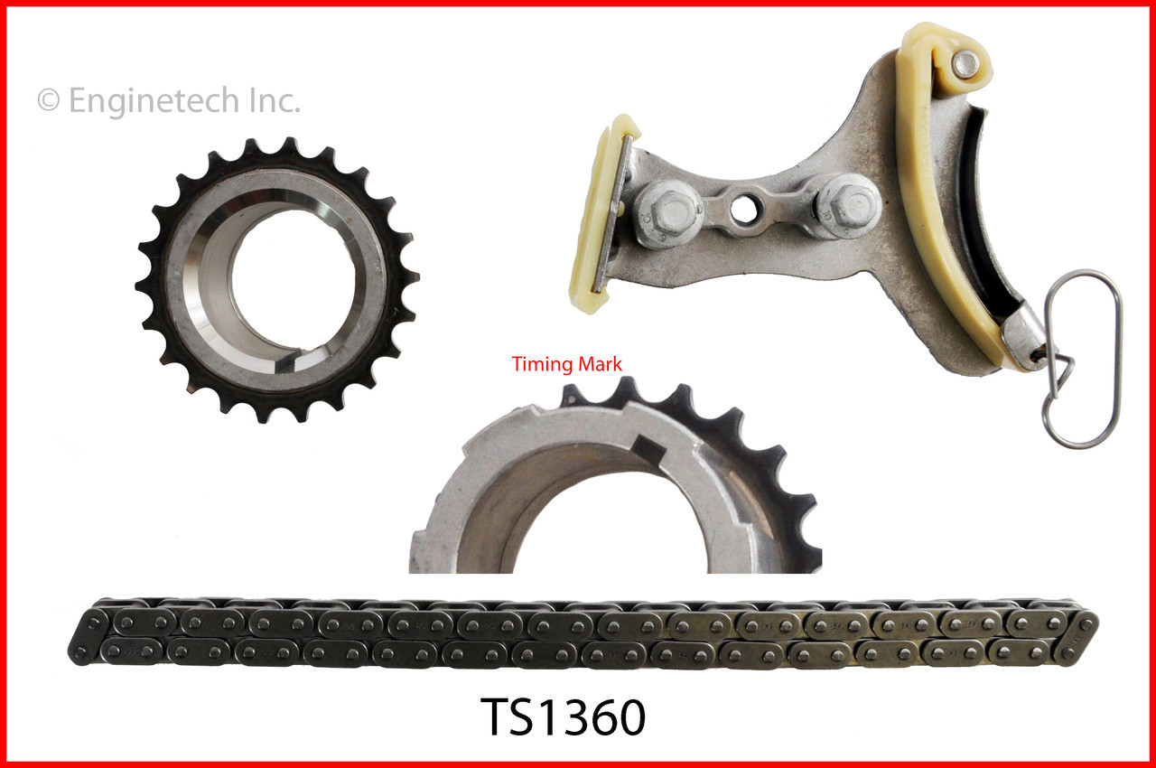 2013 Chevrolet Express 3500 4.8L Engine Timing Set TS1360 -210