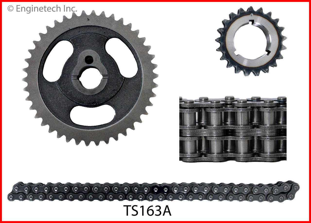 1989 Ford Bronco 5.8L Engine Timing Set TS163A -106