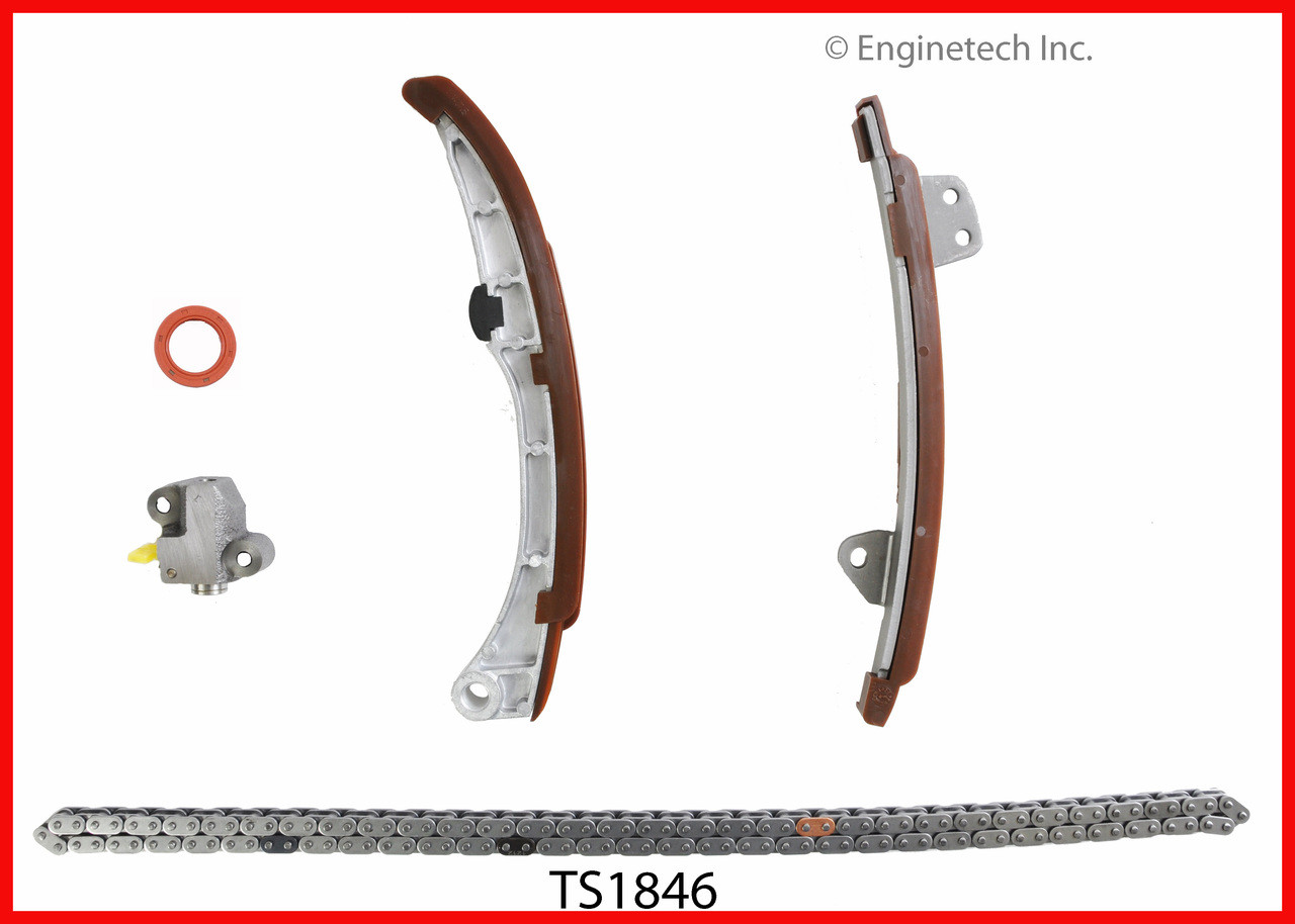 2002 Toyota Echo 1.5L Engine Timing Set TS1846 -4