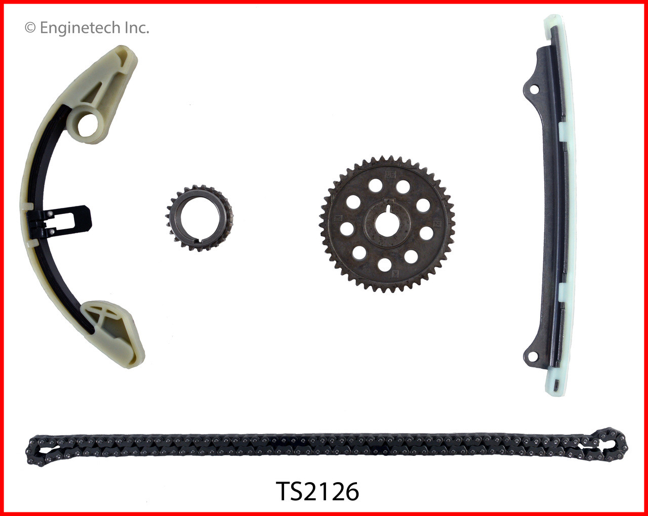 2011 Honda Civic 1.3L Engine Timing Set TS2126 -9