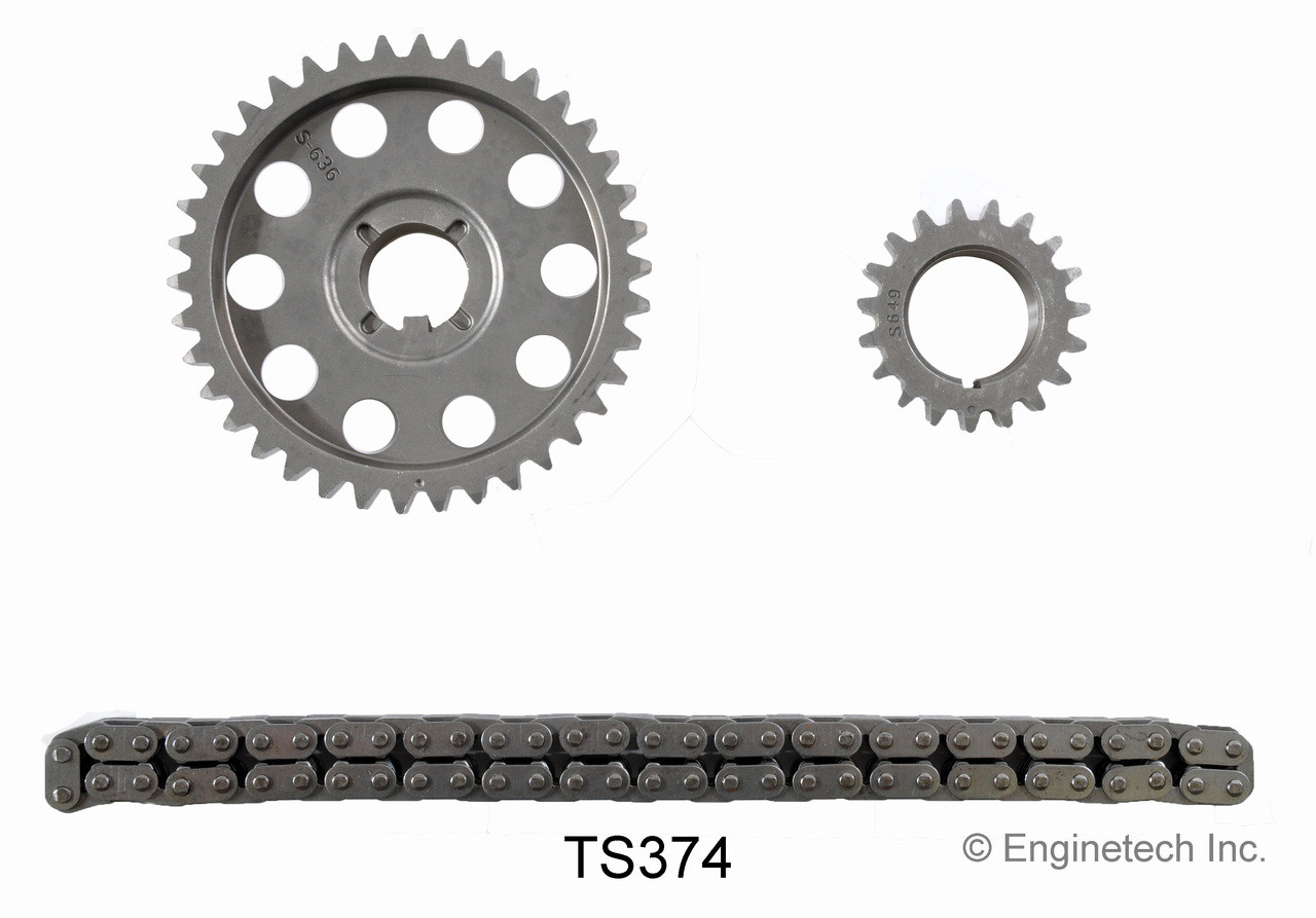 1987 Ford Aerostar 3.0L Engine Timing Set TS374 -3