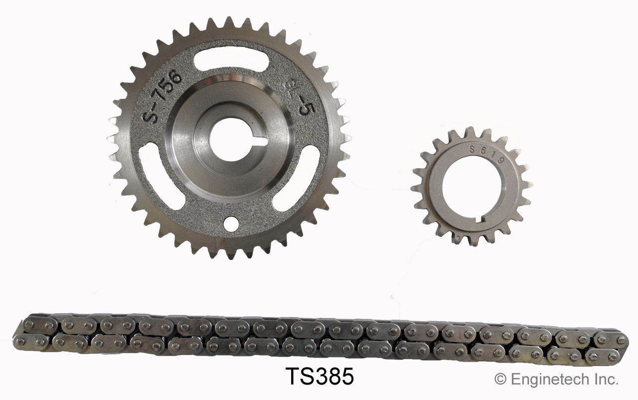 1993 Pontiac Sunbird 3.1L Engine Timing Set TS385 -8