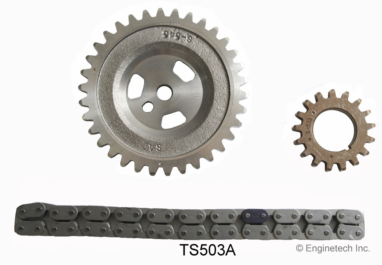 1992 Cadillac Fleetwood 4.9L Engine Timing Set TS503A -13