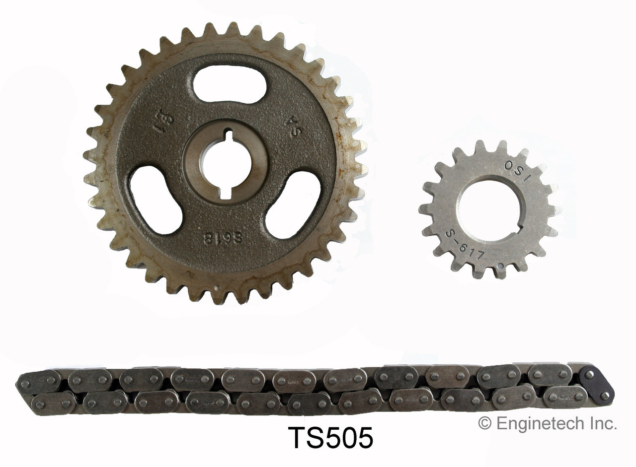 1986 Ford Taurus 2.5L Engine Timing Set TS505 -8