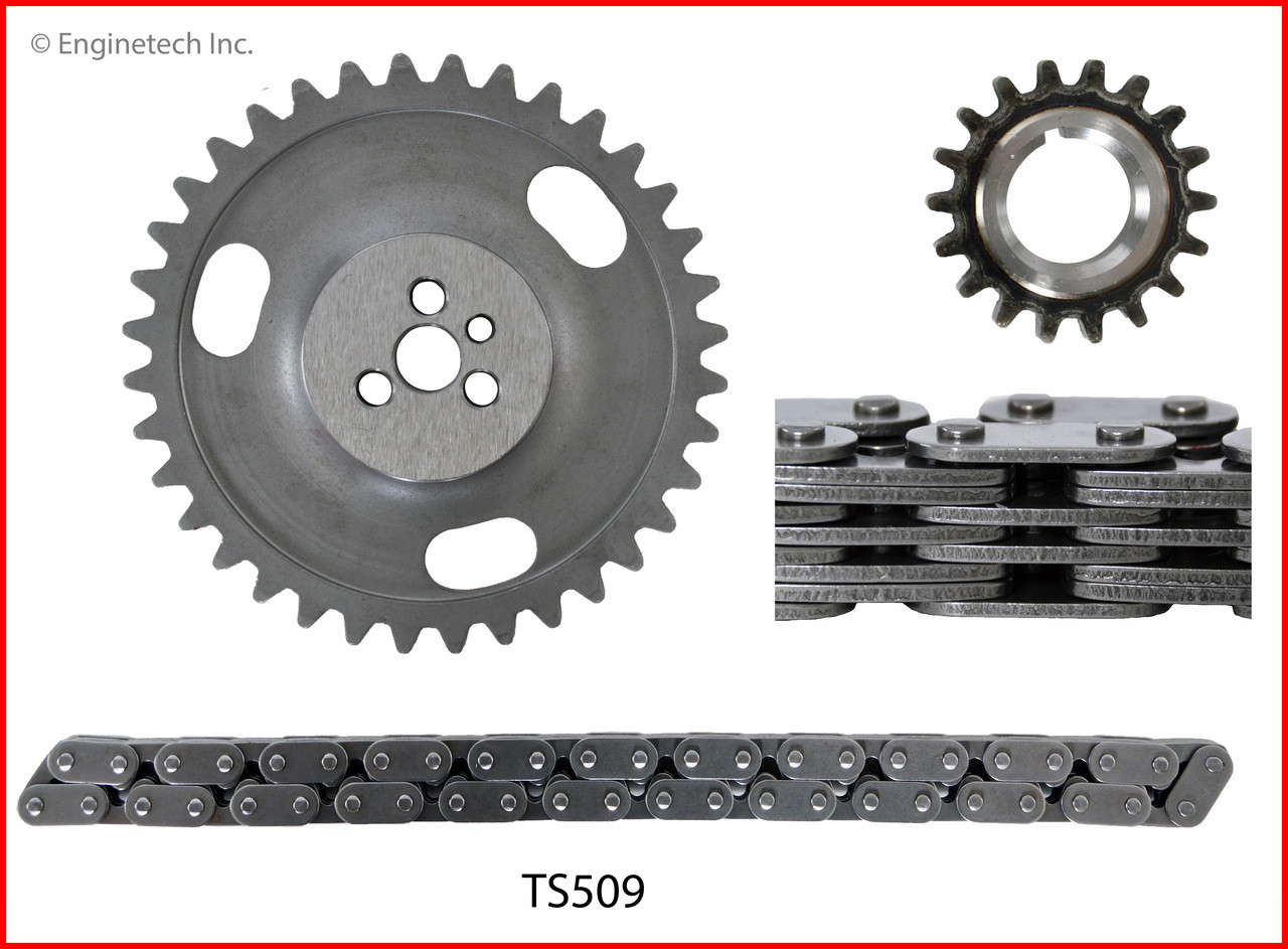 1994 GMC G3500 4.3L Engine Timing Set TS509 -76