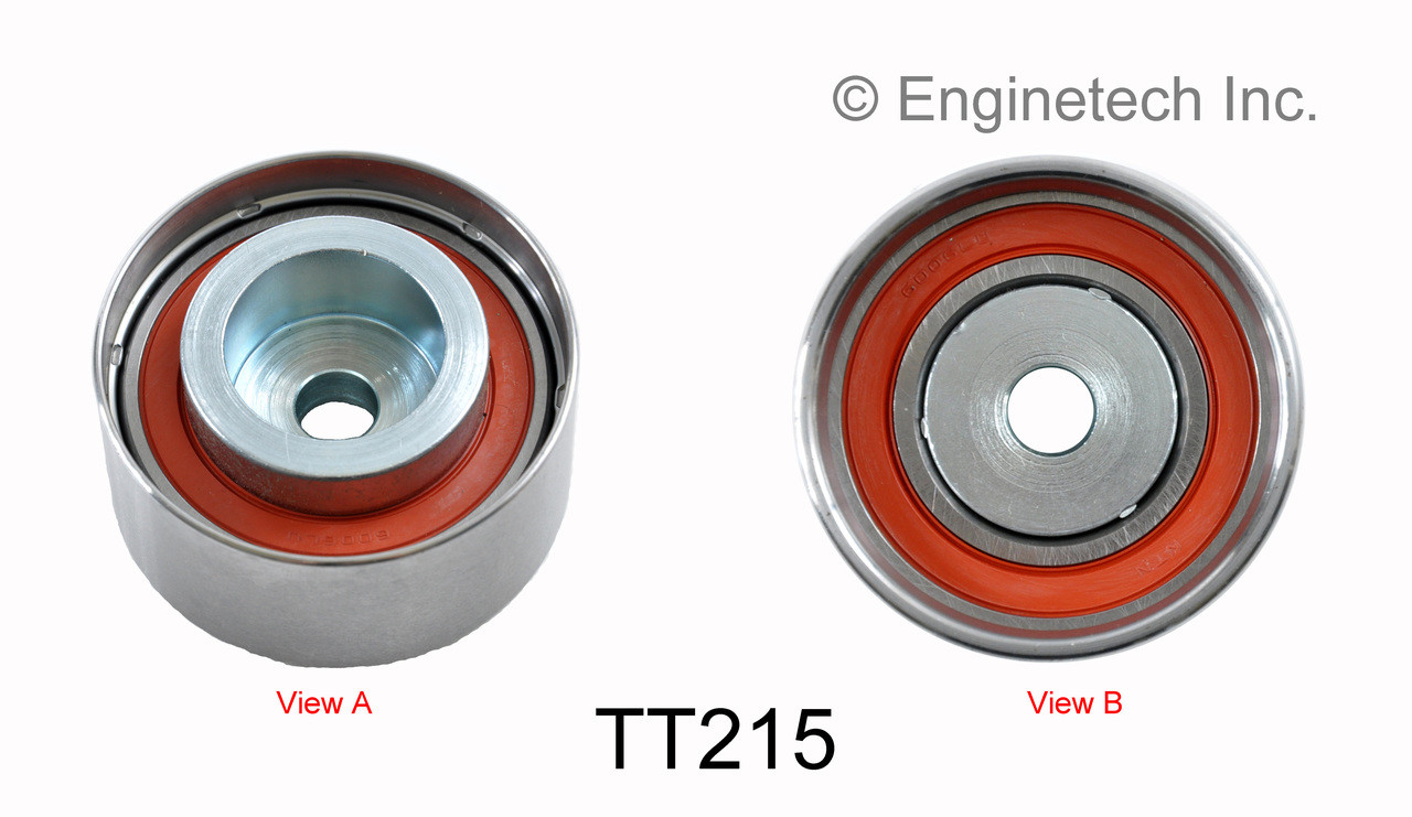 1988 Mazda 626 2.2L Engine Timing Belt Idler TT215 -3