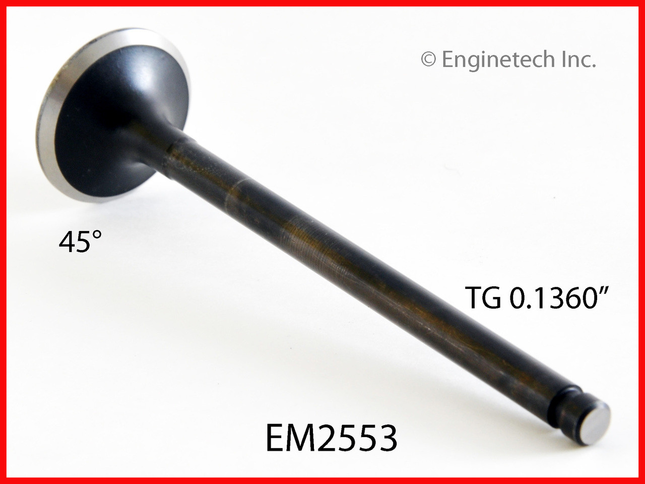 1985 Nissan Sentra 1.6L Engine Exhaust Valve EM2553 -7