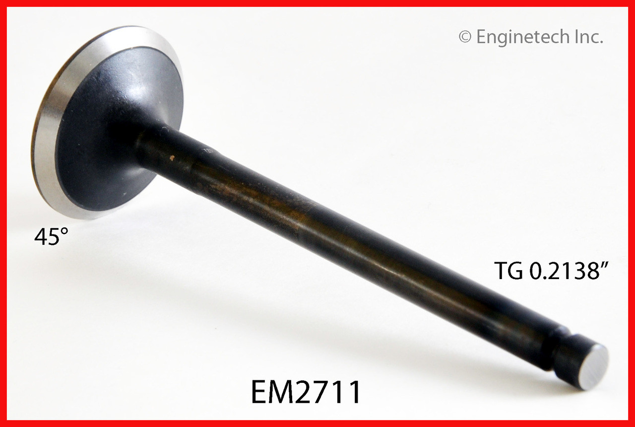 1997 Nissan Altima 2.4L Engine Exhaust Valve EM2711 -8
