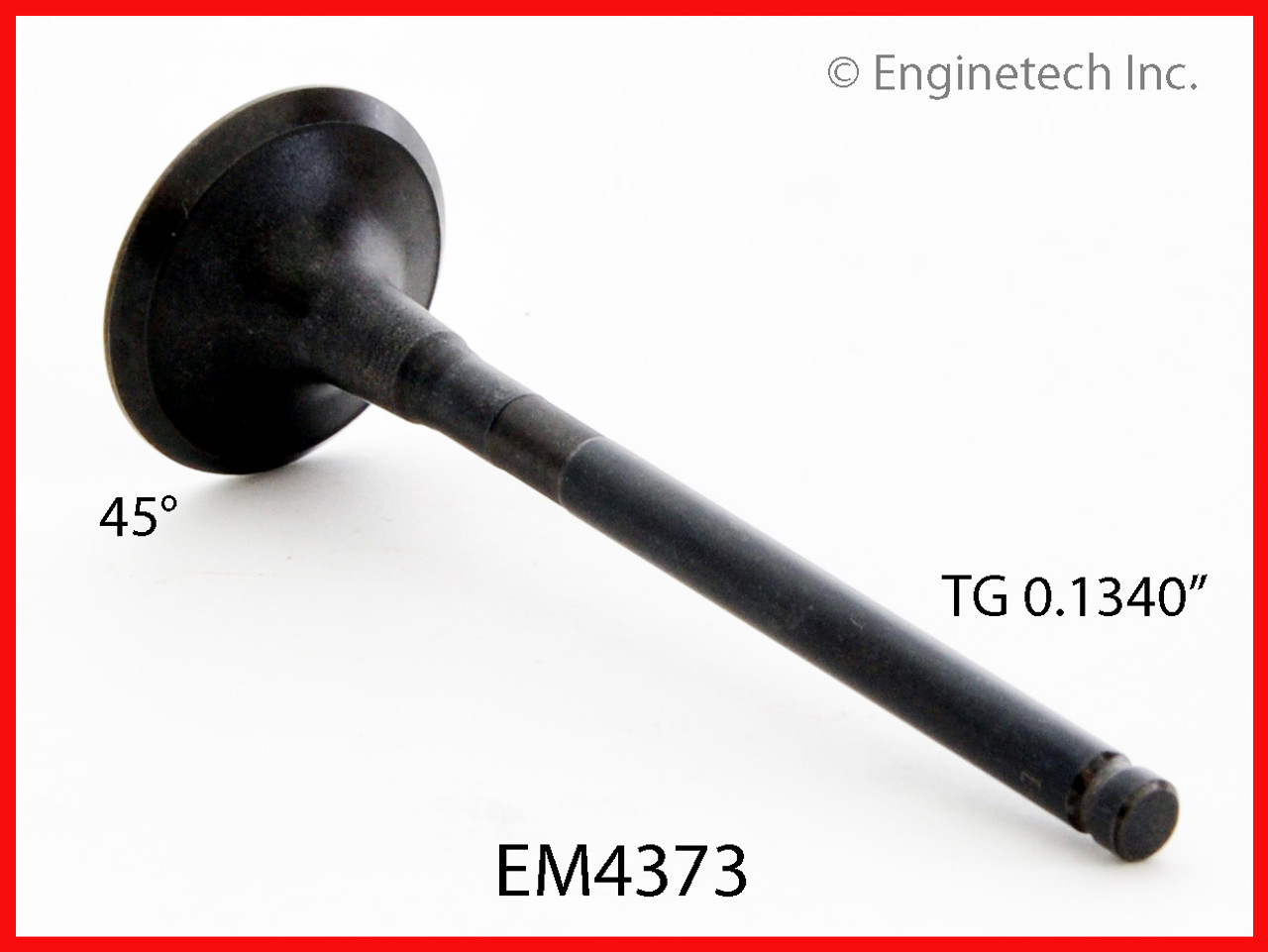 1998 Toyota Corolla 1.8L Engine Exhaust Valve EM4373 -2