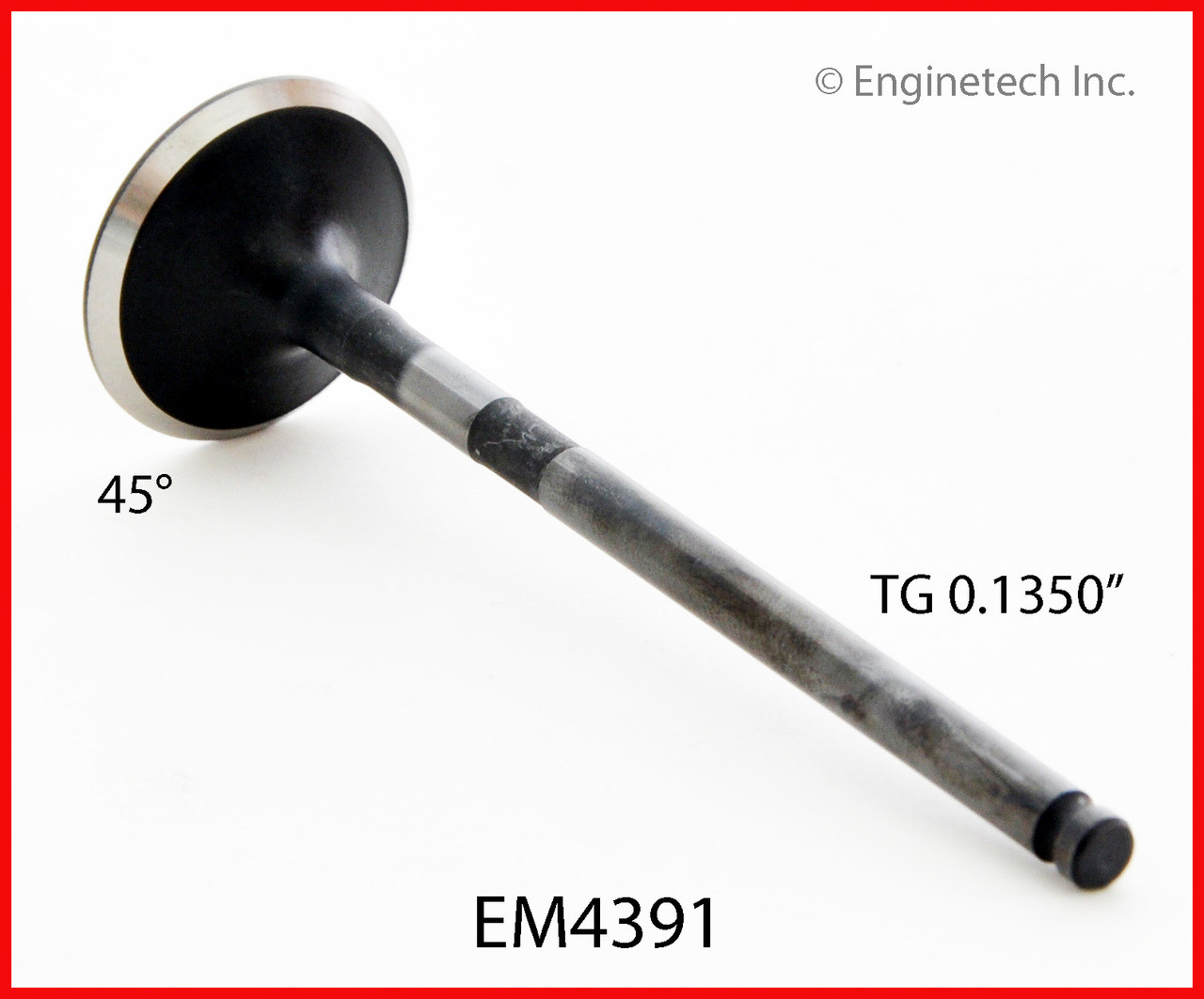 2009 Toyota Matrix 2.4L Engine Exhaust Valve EM4391 -43