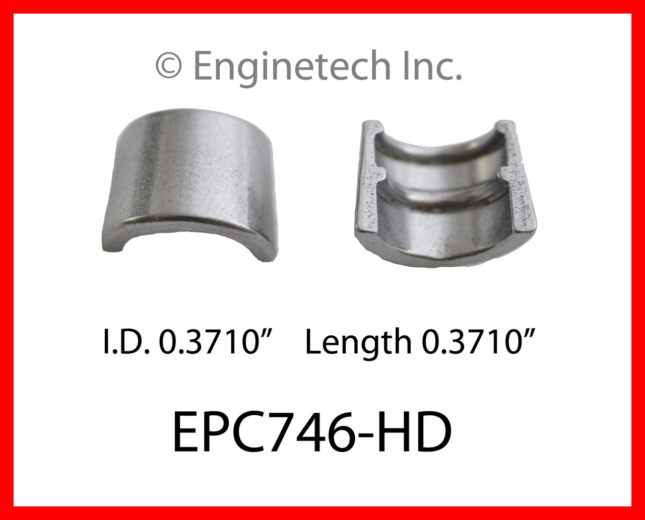 1988 Dodge B150 5.2L Engine Valve Spring Retainer Keeper EPC746-HD -2858