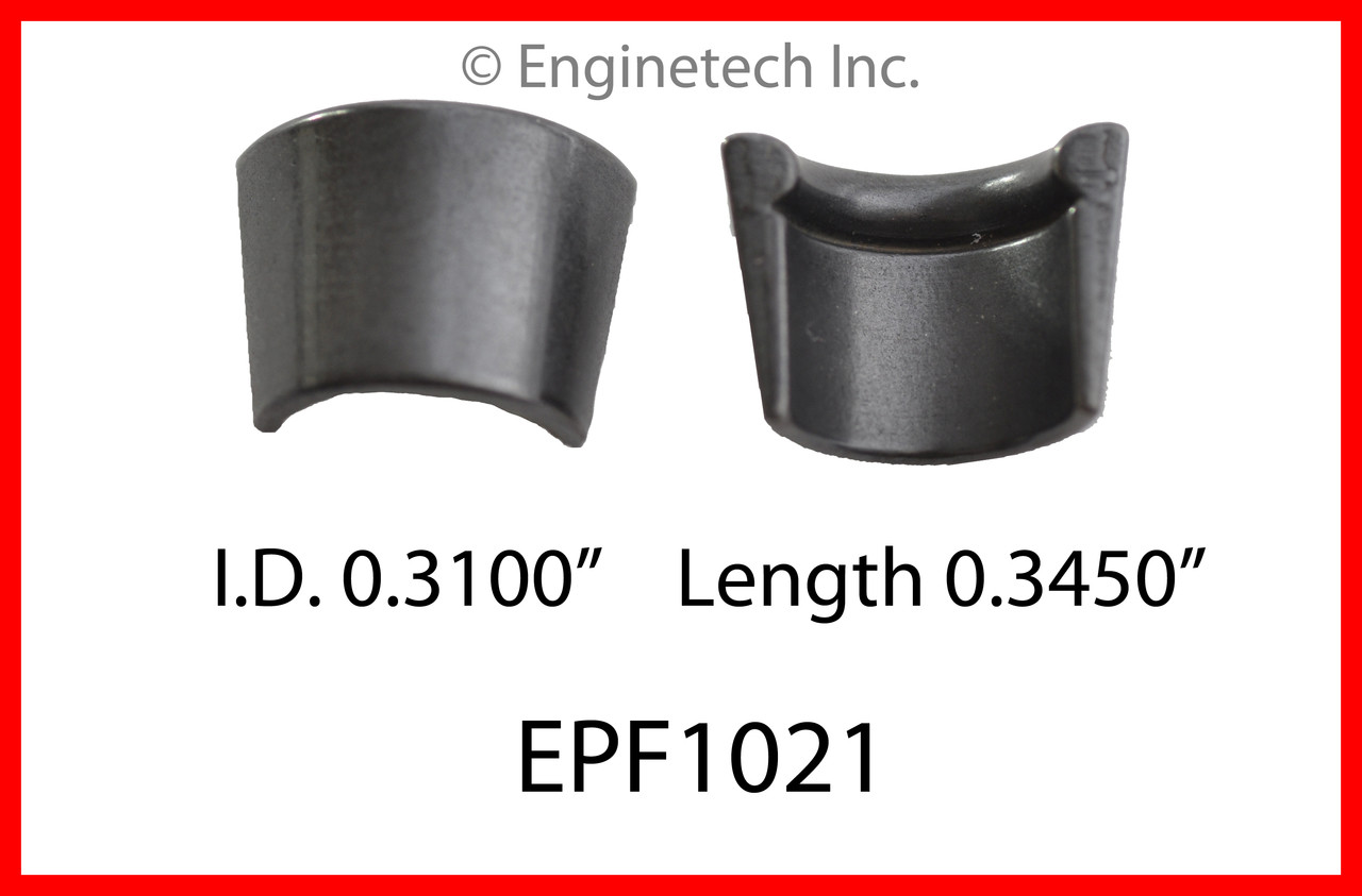 1992 Chevrolet LLV 2.5L Engine Valve Spring Retainer Keeper EPF1021 -257