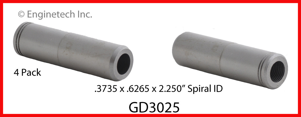 2005 Chevrolet Avalanche 2500 8.1L Engine Valve Guide GD3025 -35