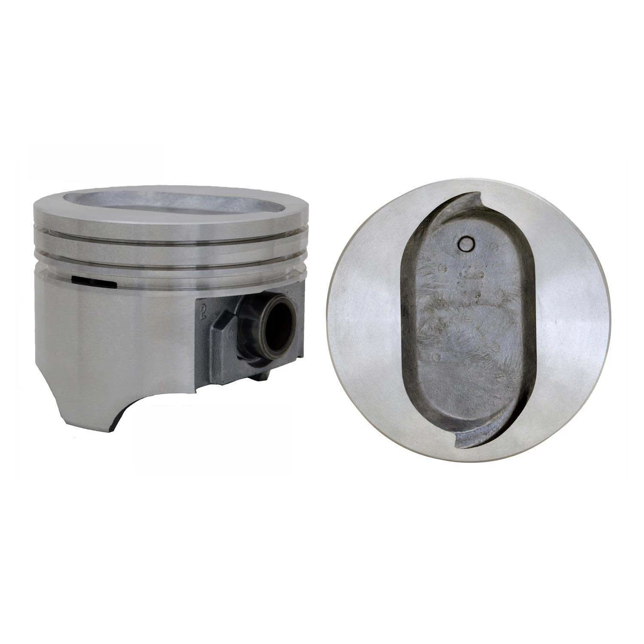 Piston and Premium Ring Kit - Ford 7.5L 460 - Enginetech K1548(8)P