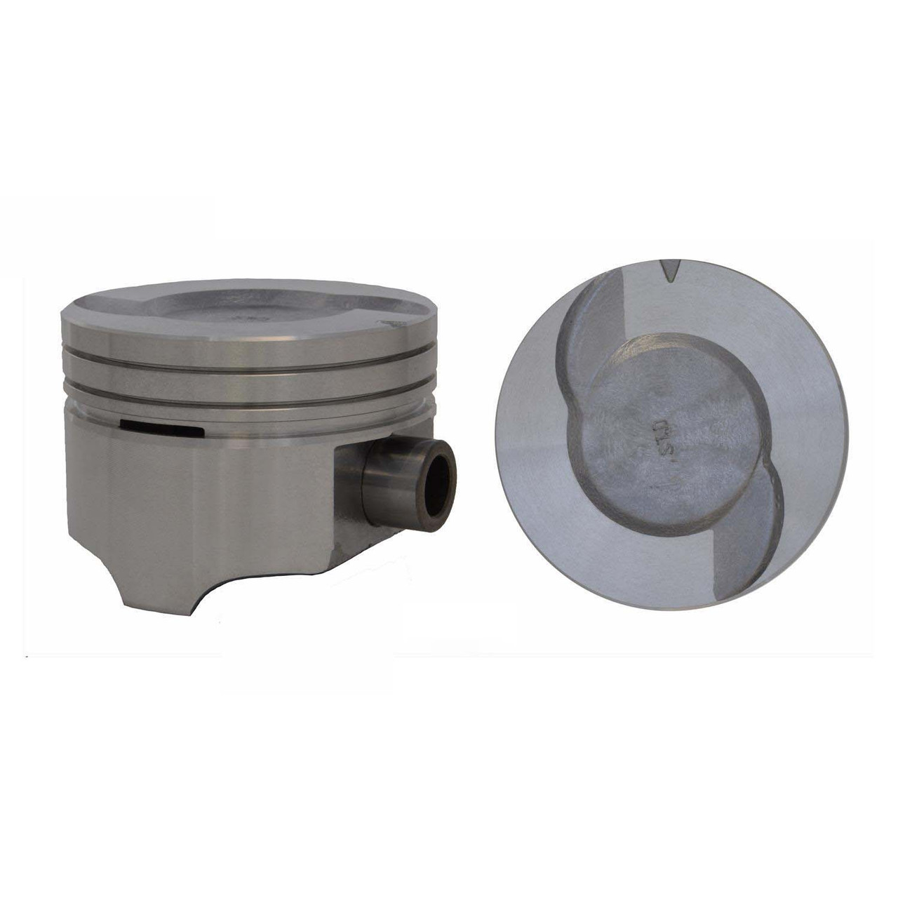 Piston and Premium Ring Kit - Ford 3.8L 232 - Enginetech K3017(6)P