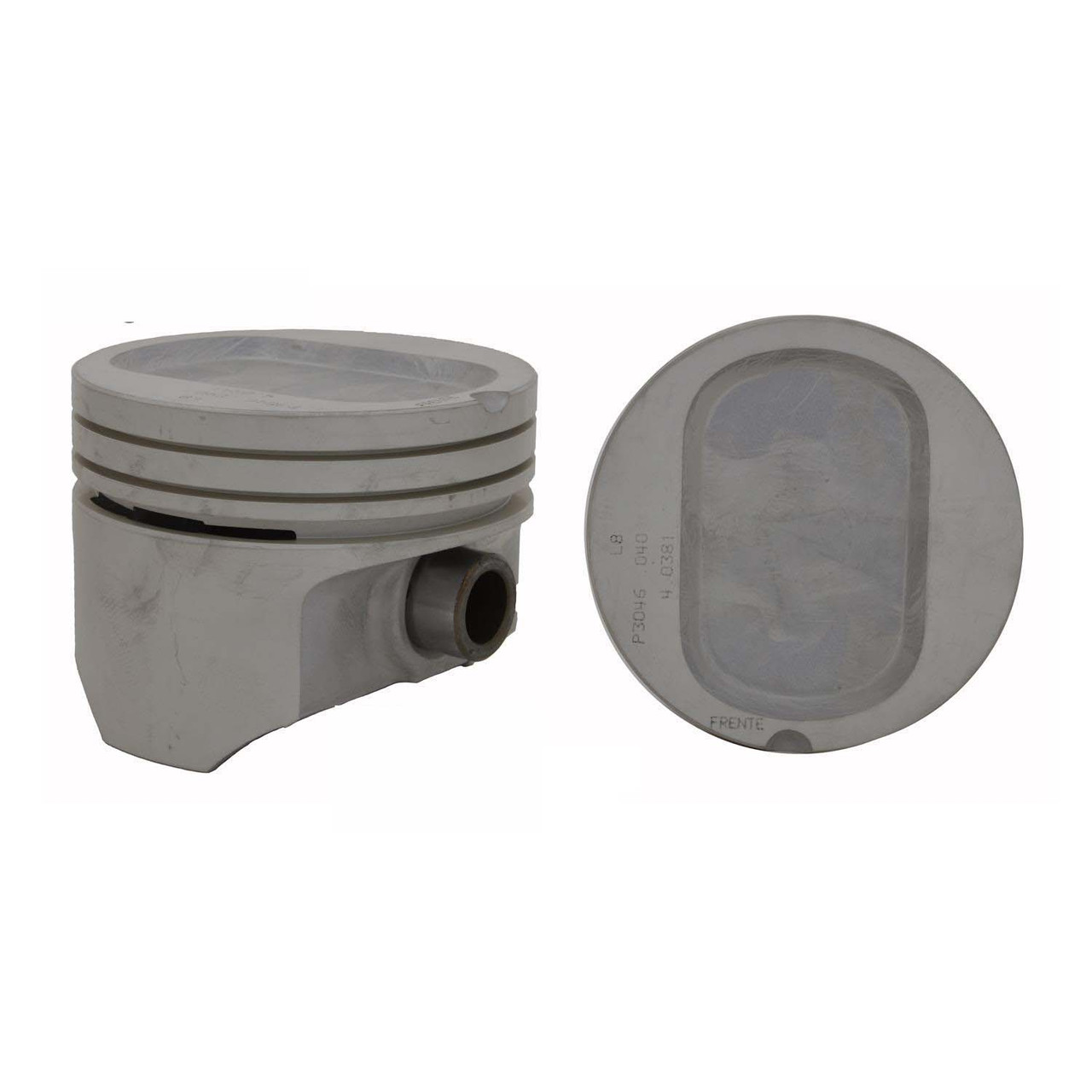Piston and Premium Ring Kit - Ford 5.8L 351 - Enginetech K3046(8)P
