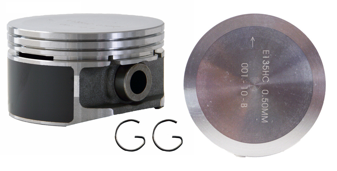 Piston and Premium Ring Kit - GM 2.4L 146 - Enginetech K3065(4)P