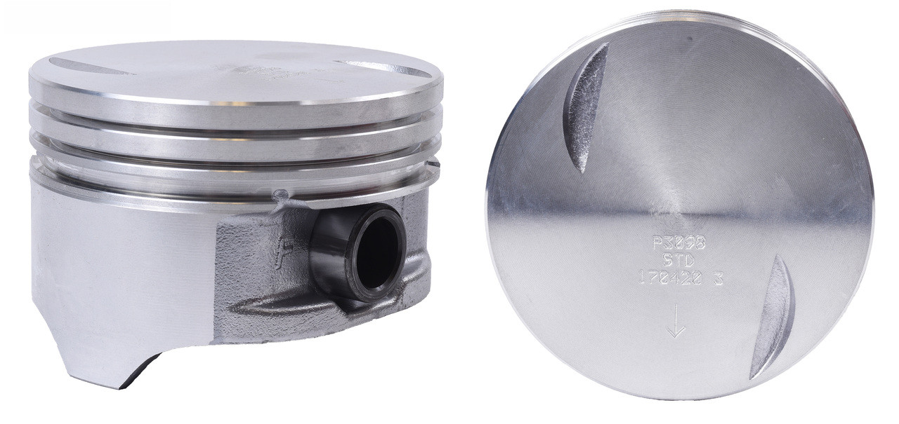 Piston and Premium Ring Kit - GM Chevrolet 7.4L 454 - Enginetech K3098(8)P