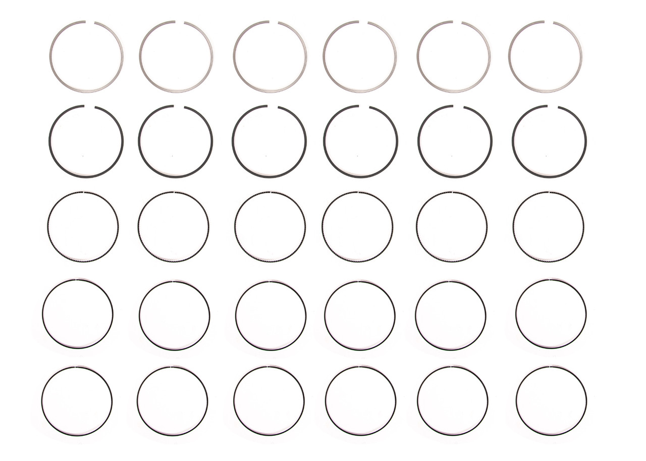 Piston Ring Set (Premium) - Ford 3.5L 213 - Enginetech S36406