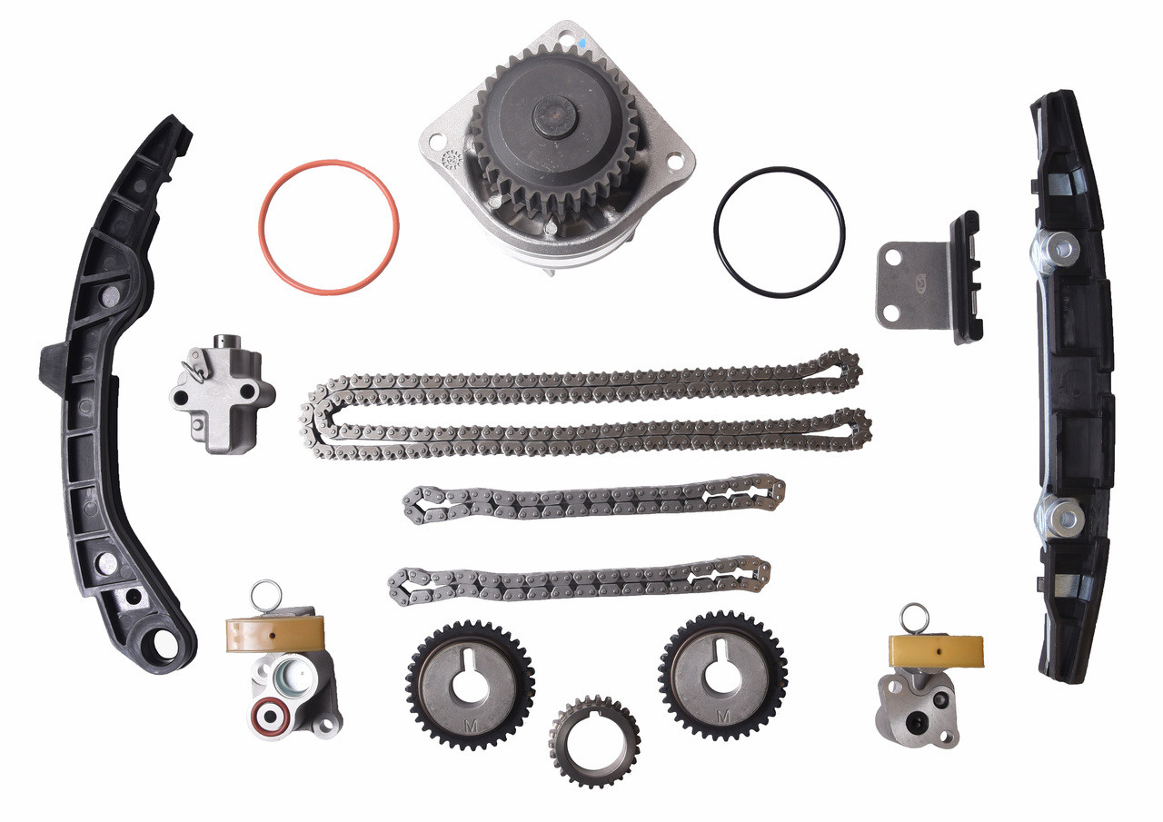 2008 Infiniti M35 3.5L Engine Timing Chain Kit with Water Pump PN-WPK730-6