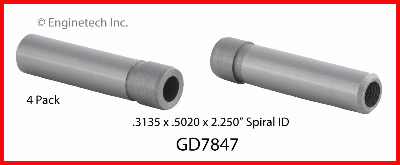 2001 Jeep Wrangler 2.5L Engine Valve Guide GD7847 -299