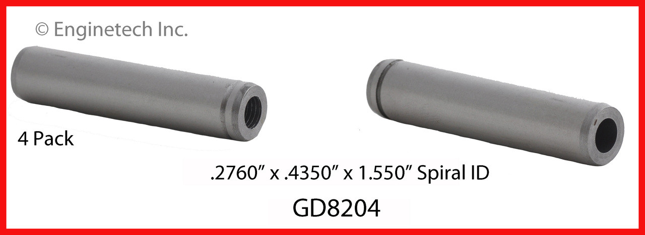 1996 Nissan 240SX 2.4L Engine Valve Guide GD8204 -9