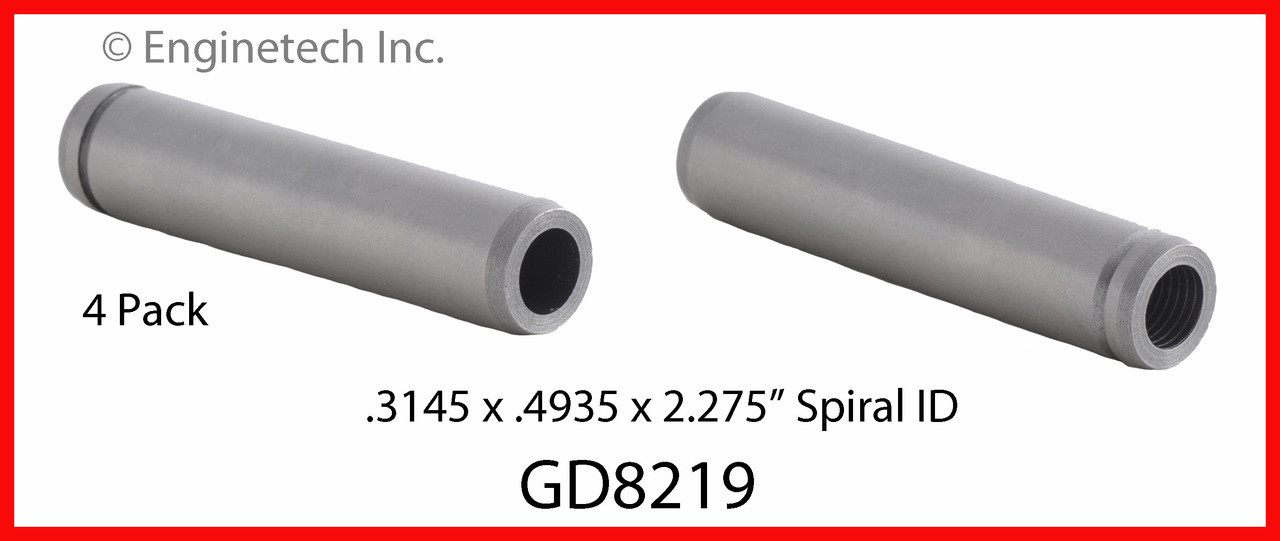 1991 Plymouth Grand Voyager 3.3L Engine Valve Guide GD8219 -24