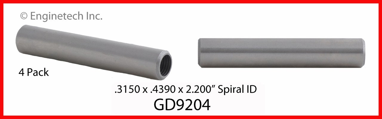 1989 Ford Aerostar 3.0L Engine Valve Guide GD9204 -7