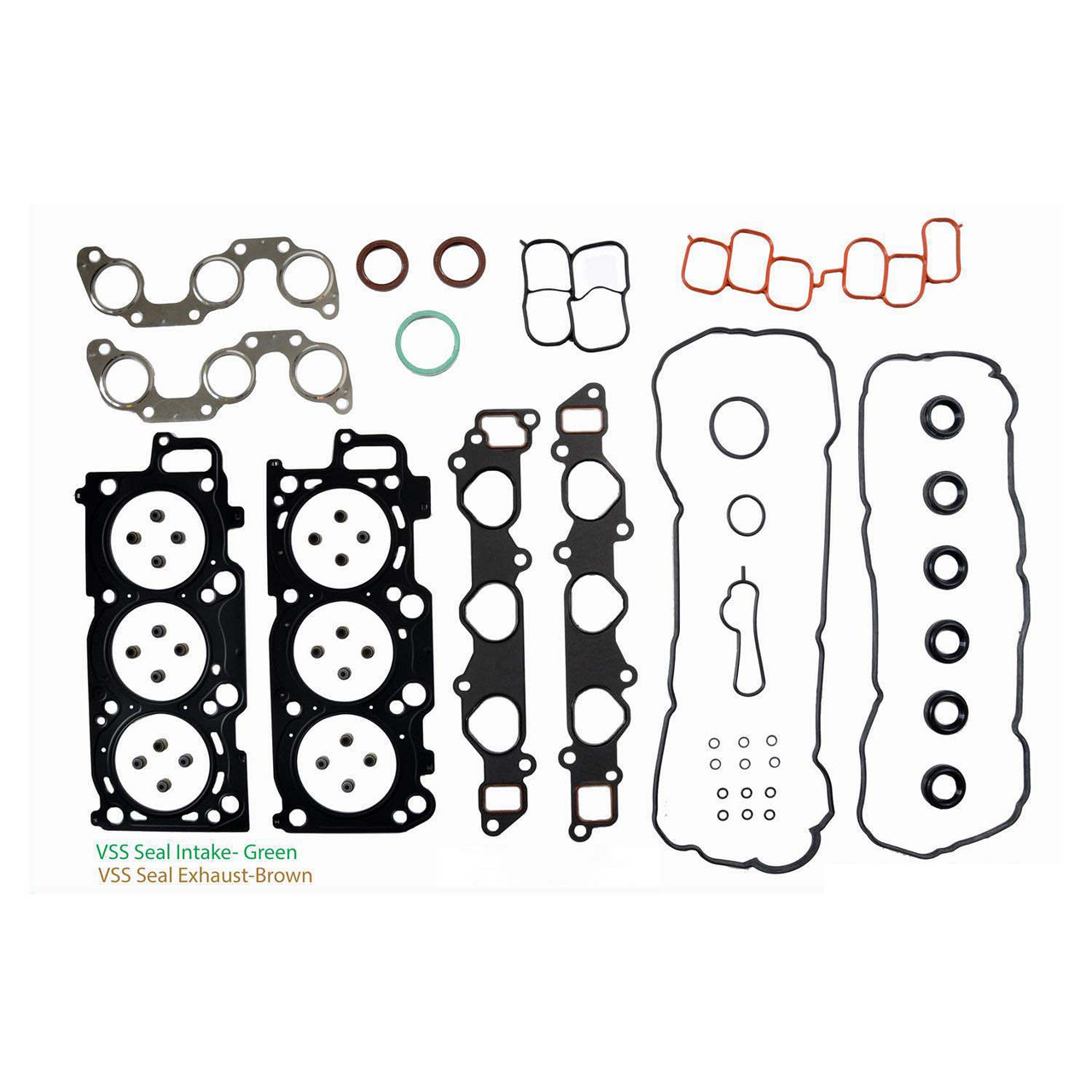 2005 Toyota Camry 3.3L Engine Full Gasket Set with MLS Head Gaskets PN-TO3.3K-1-7
