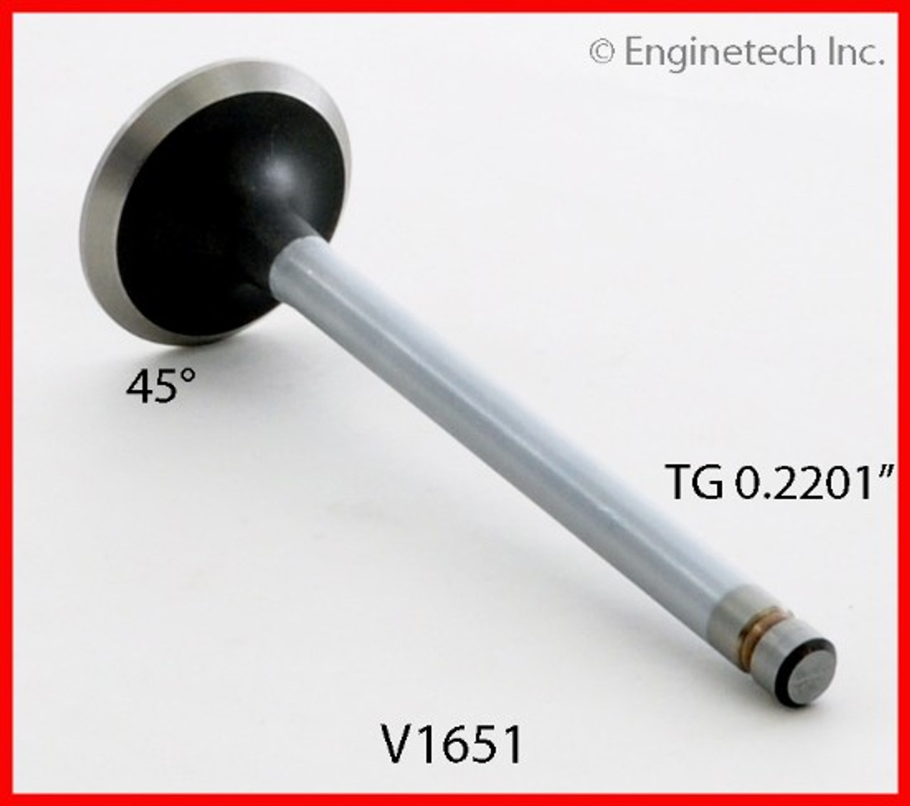 1986 Chevrolet P30 7.4L Engine Exhaust Valve V1651 -701