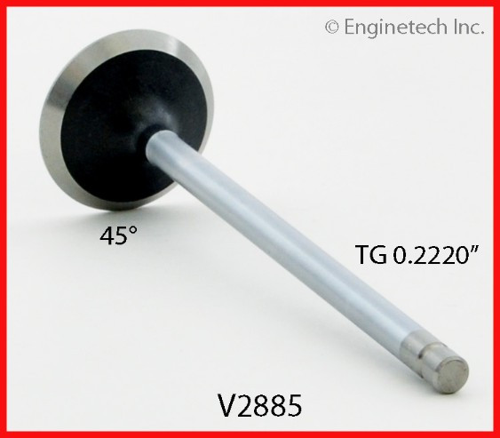 1996 Buick Century 2.2L Engine Exhaust Valve V2885 -18